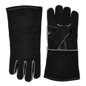 Nouveaux Gants de Soudure Professionnels en Cuir 2026 avec Doublure en Coton Polaire pour une Protection Contre la Chaleur Élevée et les Étincelles - Product Image 4