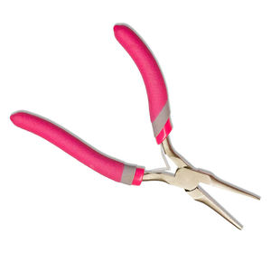 Multi-Purpose 4pcs Mini DIY Jewelry Pliers Needle Nose Curved Nose Round Nose <b>Wire</b> Cutters for Jewelry Making & Repairing - Product Image 6
