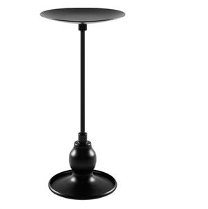 Decoración de Interiores, Portavelas Moderno de Diseño, Portavelas de Metal Premium con Recubrimiento de Polvo Negro a Precio de Mayoreo - Product Image 1