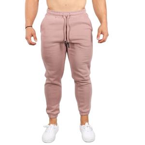 Pantalons de jogging de sport pour hommes, vente chaude, poids moyen, 100% coton, coupe droite, imprimés sur mesure, pantalons de fitness - Product Image 4