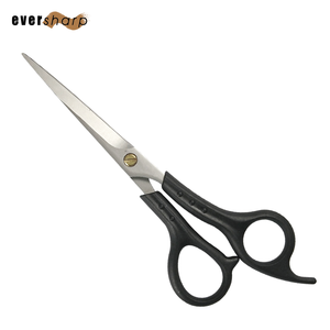 Ciseaux à cheveux professionnels Eversharp en acier inoxydable 440C, lame tranchante, manche long, pour droitiers, poignée en plastique, ciseaux de coiffure - Product Image 1