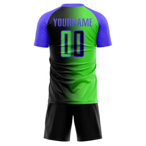 Vente directe d'usine, uniforme de football imprimé par sublimation, vêtements de sport, uniforme de football personnalisé, uniforme de football couleur personnalisée - Product Image 2