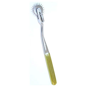Chrome Plated Good Quality Medical Tool Every Neurologist Needs Gold Neurological Wartenberg Pinwheel - Product Image 1