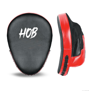 Guantes de Boxeo de Piel Sintética PU Azules OEM Personalizados de Alta Calidad, Duraderos, Transpirables, con Almohadilla Curva para Entrenamiento de Artes Marciales - Product Image 4