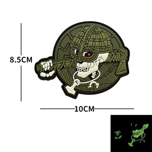 Backpack Viking Patch Clown Black Morale Badge Night <b>Light</b> for Armband - Product Image 6