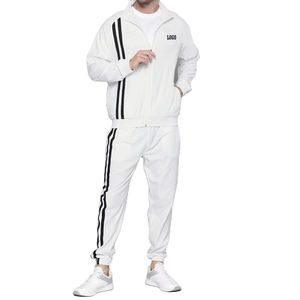 Survêtement décontracté à capuche pour homme, imprimé, 100 % polyester, résistant à l'eau, idéal pour le jogging et l'aventure - Product Image 1