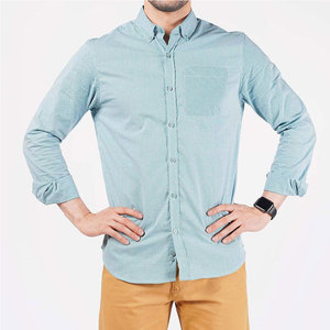 Camisas de Botones de Algodón Premium, Camisas Casuales de Botones para Oficina, Negocios, Viajes y Uso Diario - Product Image 1