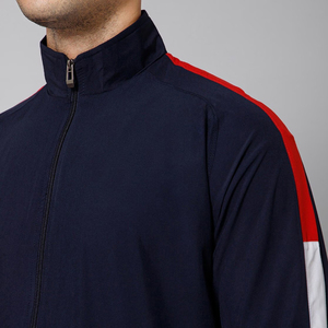 Conjunto Deportivo de Invierno para Hombre, 2 Piezas, Sudadera con Cierre y Pantalones Deportivos, Estampado Informal - Product Image 6