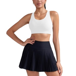 Women's Adjustable Halter Sports Bra with V-Back, Yoga Set Pocket Shorts, Gym Workout Tops, Fitness Leggings Activewear - Product Image 1