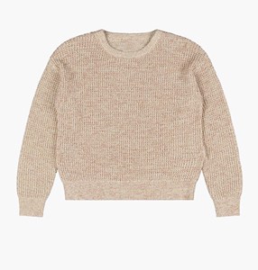 Suéter de punto holgado para mujer - Jersey casual de invierno con cuello redondo - Prenda de punto suave, cálida y transpirable de talla grande para mujer 2026 - Product Image 1