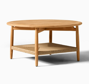 Conjunto de Sofá Moderno de Madera de Teca Sólida para Exteriores con Sillón y Mesa de Centro, Muebles de Jardín de Lujo para Patio, Resort o Villa - Product Image 5