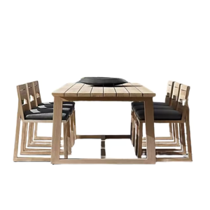 Diseño moderno Restaurante Comedor Muebles Materiales naturales Restaurante Set para café Comedor Uso Directo de fábrica - Product Image 1