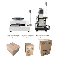 Presse à chaud numérique manuelle ZONESUN ZS90 pour cartes PVC, livres, cuir, bois, gaufrage de logo personnalisé