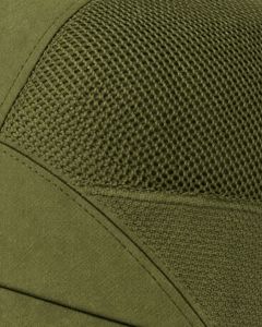 Men Olive Green Mesh Panel Sports Cap Breathable Lightweight Adjustable Summer Running Training Outdoor Baseball Hat For Men Use - Product Image 3