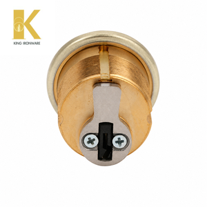Serrure à mortaise 25 mm avec clé SC, en acier inoxydable satiné, inspection complète en usine, laiton massif durable - Product Image 4
