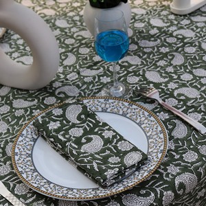 Wholesale Handmade Cotton Linen <b>Square</b> Washable Solid Color Customizable <b>Tablecloth</b> for Wedding Hotel Home Decoration - Product Image 2