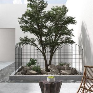Recinzione in Vinile per la Privacy, Alta 6 Piedi, Anti-Roditori, Schermi per Giardino e Privacy, Zincata a Caldo - Product Image 6