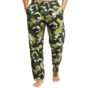 OEM Custom Service Unisex 100% Cotton Camo Print <b>Elastic</b> <b>Waist</b> Casual Joggers Winter <b>Trousers</b> - Product Image 5