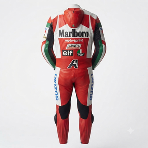Traje de Carreras Loris Reggiani MotoCP Premium de Una Pieza Completa para Pista con Protectores Deslizantes OEM CE - Product Image 2
