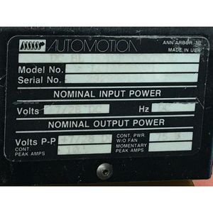 AUTOMATION LC1AP00001 DC BL MOTOR CONTROL - Equipo y Piezas de Semiconductores de Confianza de Marca Global - Product Image 3