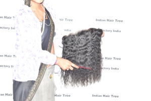 Cabello humano 100% genuino de mujer india, frontal HD 13*6, rizado, sin químicos, doble cutícula, suave y con ondas profundas, venta al por mayor. - Product Image 6