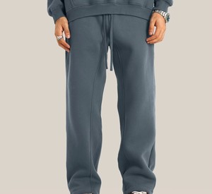 Pantalons de survêtement en molleton en gros, pantalons de survêtement à intérieur brossé, pantalons de survêtement en molleton d'hiver, service OEM - Product Image 4