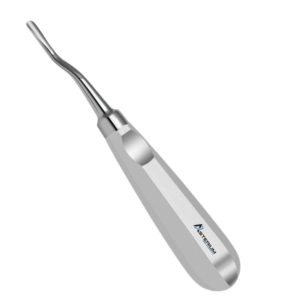 Élévateur dentaire manuel à pointe droite de type Bein en acier inoxydable, instrument chirurgical pour l'extraction dentaire et la chirurgie buccale - Product Image 1