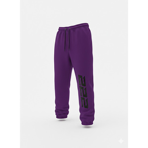 Custom Logo Ready <b>White</b> Sweatpants for Men Soft Brushed Fleece <b>Joggers</b> Comfortable Everyday Sportswear Bottoms - Product Image 1
