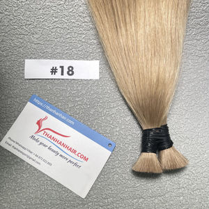 Extensiones de cabello recto a granel, cabello humano Remy vietnamita, venta al por mayor, brillo sedoso suave Natural duradero - Product Image 1