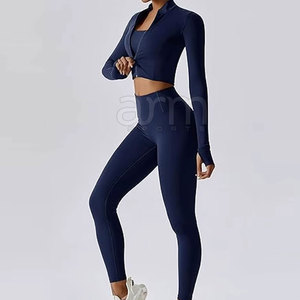Fashion Style Sportswear Women 3 Piece <b>Yoga</b> <b>Set</b> Wholesale Women 3 Piece <b>Yoga</b> <b>Set</b> Made In Pakistan Women 3 Piece <b>Yoga</b> <b>Set</b> - Product Image 4