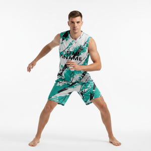 Wholesale Best Supplier Customized Printed Basketball Uniforms Set New Style Breathable Sportswear Jerseys <b>Shorts</b> Lightweight - Product Image 4
