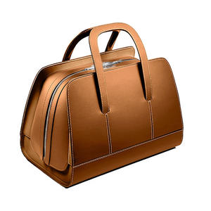 100% Genuine Leather 20-35L Large Capacity Eco-Friendly Sports Weekender Duffle <b>Bag</b> Vintage Durable Carry-On Luggage Soft Handle - Product Image 4