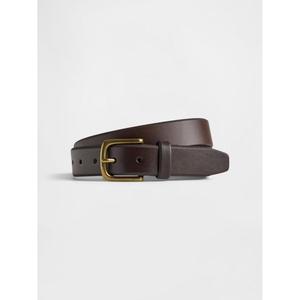 Handmade Genuine Leather Belt With Copper Pin Buckle Embroidered Casual Style For Everyday Wear Leather Belts For Adults - Product Image 4