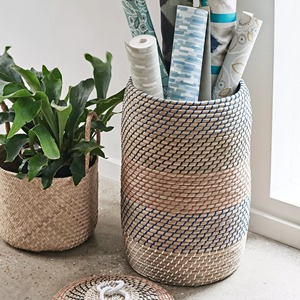 Cesta de Almacenamiento Hecha a Mano con Hierba Marina Natural, Venta al por Mayor, Ecológica, Hecha en Vietnam - Product Image 5