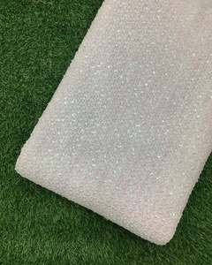 High Quality Sequin Embroidery Fabric 3D Floral Lace Fabric for Evening Dress Wedding Gown Garment - Product Image 3