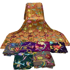 Colección A.K.TRENDY, Conjunto Somali Dirac de 3 Piezas para Mujer, Corte Holgado, Mangas Largas, Poliéster Modal Estampado, Lujoso, Ecológico, Floral - Product Image 1