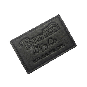 Etiquetas de Cuero para Zapatos con Logotipo Personalizado, Parches en Relieve de Lona de Alta Calidad, Servicio OEM, Color Personalizado, Venta en Línea - Product Image 2