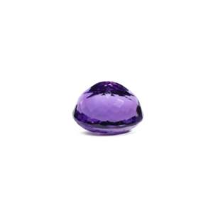 18.15 Carat Natural Amethyst Oval Cut Loose Gemstone for Fine Jewelry - Product Image 3