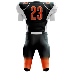 Conjunto de Uniforme de Fútbol Americano para Hombre, Jersey y Pantalones Personalizados para Equipo, Ropa Deportiva Transpirable de Secado Rápido, Impresión por Sublimación, Proveedor OEM - Product Image 6