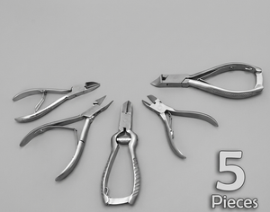 High Quality Toe <b>Nail</b> Cutter Set Surgical Instruments Beauty Instrument Set Stainless Steel Salon Product - Product Image 1