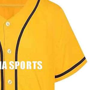 Maillots de baseball vierges en gros à prix abordable, personnalisables, respirants, pour hommes, en vente - Product Image 5