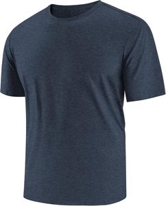 เสื้อยืดเนื้อนุ่มผสมโพลีเอสเตอร์ คอตตอน เรยอน เสื้อฤดูร้อนน้ำหนักเบา - Product Image 1