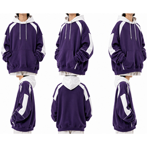Wholesale Custom Oversized Hoodies Heavyweight Cotton Fleece Unisex Streetwear OEM ODM Private Label Apparel Manufacturer Custom - Product Image 5