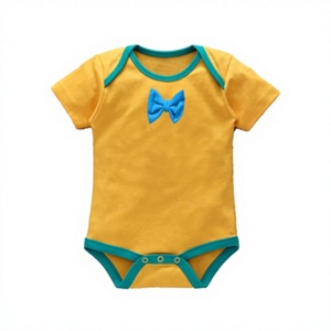 Collection d'été du fabricant indien Tirupur Offre Spéciale nouveau-né imprimé mousseline bambou OCS coton bébé garçon barboteuses en ligne - Product Image 1