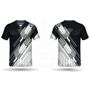 เสื้อยืดพรีเมียมแบบซับลิเมชั่น พิมพ์โลโก้ตามสั่ง เสื้อผู้ชายลำลอง แขนสั้น ระบายอากาศได้ดี น้ำหนักเบา เหมาะสำหรับเล่นกีฬา คุณภาพสูง แฟชั่น - Product Image 3