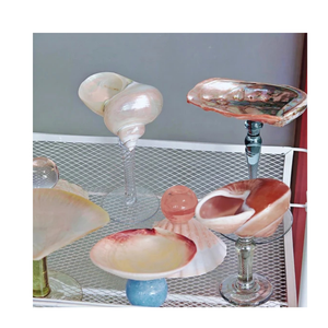 Tasse en cristal coquillage classique, faite à la main, écologique, cadeau d'affaires avec design zen asiatique de Ba Ria-Vung Tau - Product Image 4