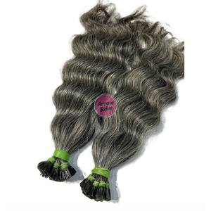 Extensiones de Cabello Indio Natural 100% de Alta Calidad Arrow Exim AE10032026 con Punta Plana, Grado Remy, Textura Ondulada, Hechas a Máquina - Product Image 3