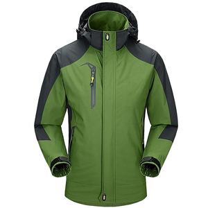 Chaqueta de lluvia con logotipo personalizado y diseño bordado - Product Image 1