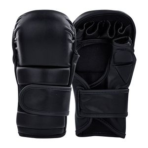 Guantes de Boxeo Profesionales para Entrenamiento de Golpeo - Par de Manoplas Curvas de Cuero de Doble Capa Antideslizantes, Ecológicas y No Tóxicas para Protección - Product Image 6