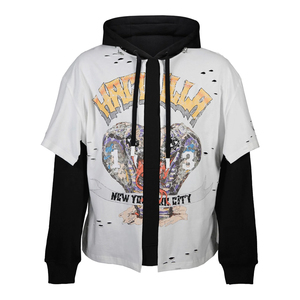 Sudadera con Capucha Premium de Doble Capa para Hombre y Mujer, Forro Polar Grueso, Estilo Urbano, Oversize, Estampado Personalizado, Cálida para Invierno - Product Image 1
